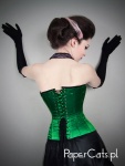 Gorset Green Lace
